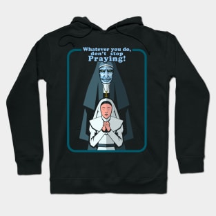 Nun Parody Book Cover Hoodie